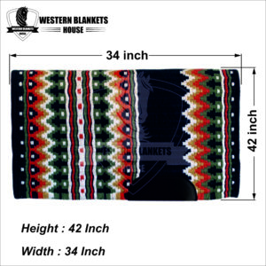 100% INDIAN WOOL SHOW BLANKETS NORMAL WEAVING