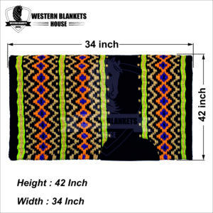 100% INDIAN WOOL SHOW BLANKETS NORMAL WEAVING