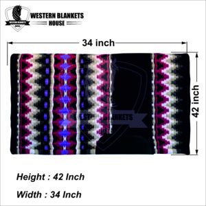 100% INDIAN WOOL SHOW BLANKETS NORMAL WEAVING