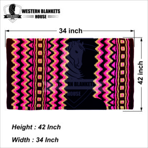 100% INDIAN WOOL SHOW BLANKETS NORMAL WEAVING