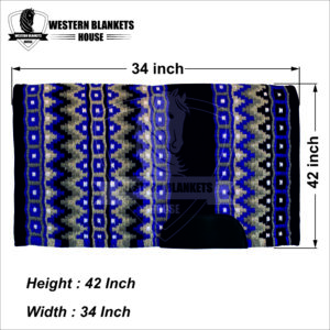 100% INDIAN WOOL SHOW BLANKETS NORMAL WEAVING