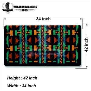 INDIAN WOOL RANCH BLANKETS NORMAL WEAVING