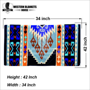 INDIAN WOOL RANCH BLANKETS NORMAL WEAVING