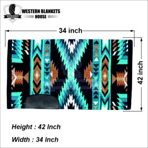 INDIAN WOOL RANCH BLANKETS NORMAL WEAVING