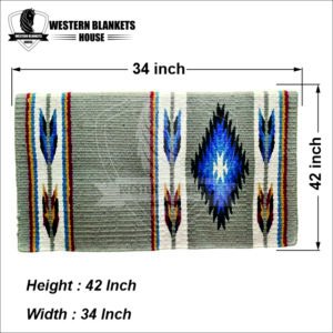 INDIAN WOOL RANCH BLANKETS NORMAL WEAVING