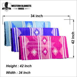 INDIAN WOOL RANCH BLANKETS NORMAL WEAVING